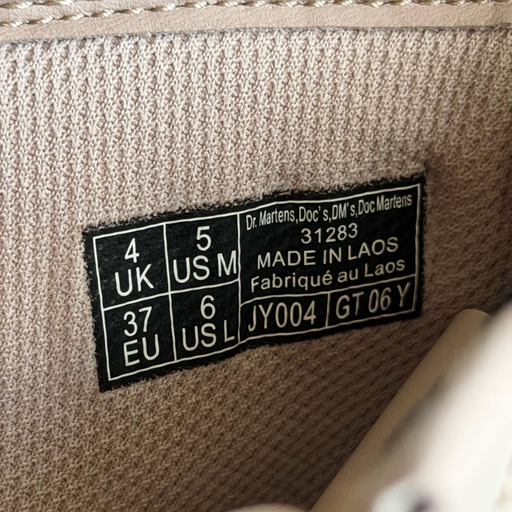 Dr. Martens Women's Blush Combat Boots - Picture 4 of 8
